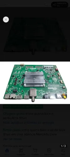 Placa principal da tv Semp TCL 65 P715