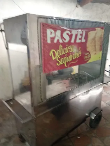 vendo carrinho de pastel completo
