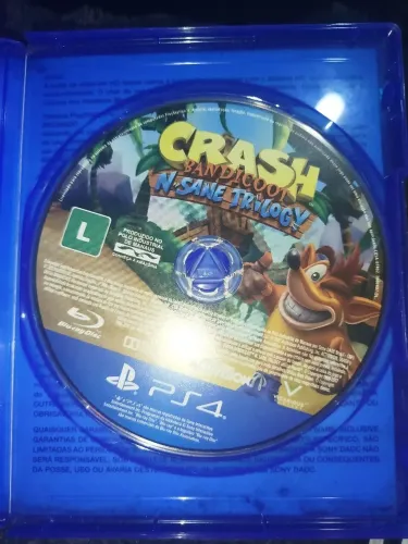 Crash bandicoot insane trilogy - PS4 e PS5 - CAPA PARALELA!