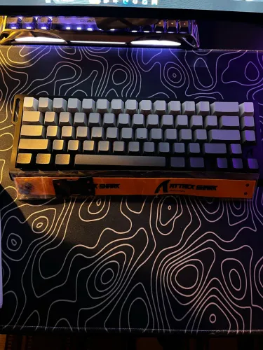 TECLADO MAGNETICO ATTACK SHARK X68 HE - MOONLIGHT