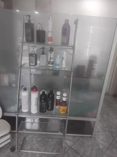 Prateleira de vidro