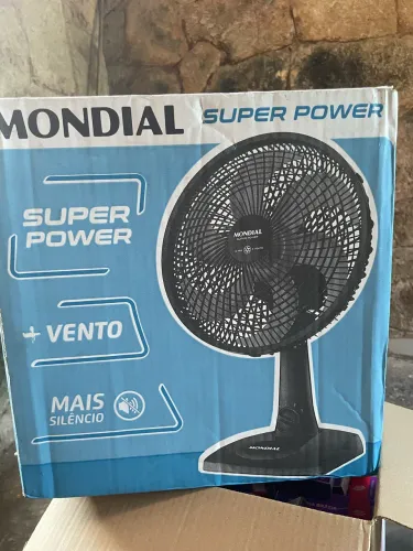 Vendo Ventilador Mondial 30 cm turbo na caixa lacrada c/ NOTA FISCAL