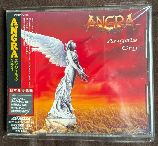 CD Angra - Angels Cry - Japonês 