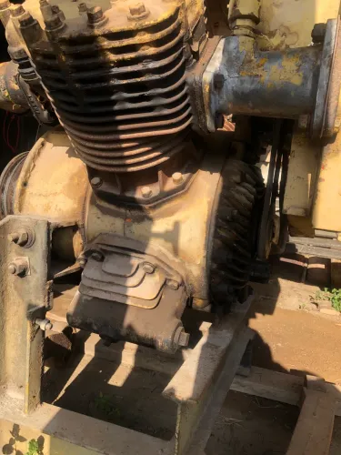 Compressor JOY 120 pés cúbicos bomba + radiador