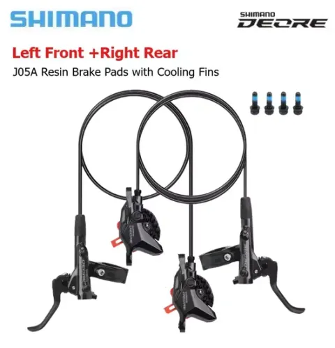Freio a Disco Hidráulico SHIMANO DEORE M6100 MTB BR-M6100 de 2 Pistões