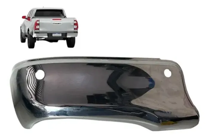 Ponteira Hilux 2016 2017 A 2026 Esquerda Original Cromada