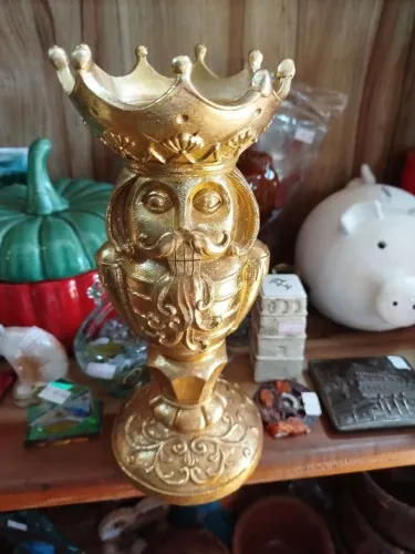 Boneco de resina