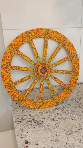 RODA CIGANA (DECORATIVA) PARA PROSPERIDADE