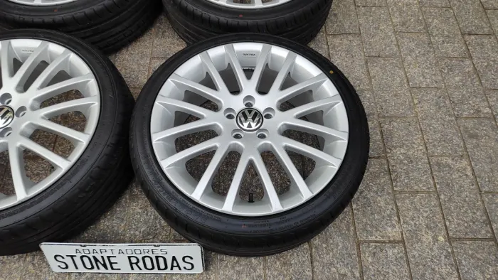 Rodas Vw Volcano limited (eight rex) aro 17" 5x100 com pneus 