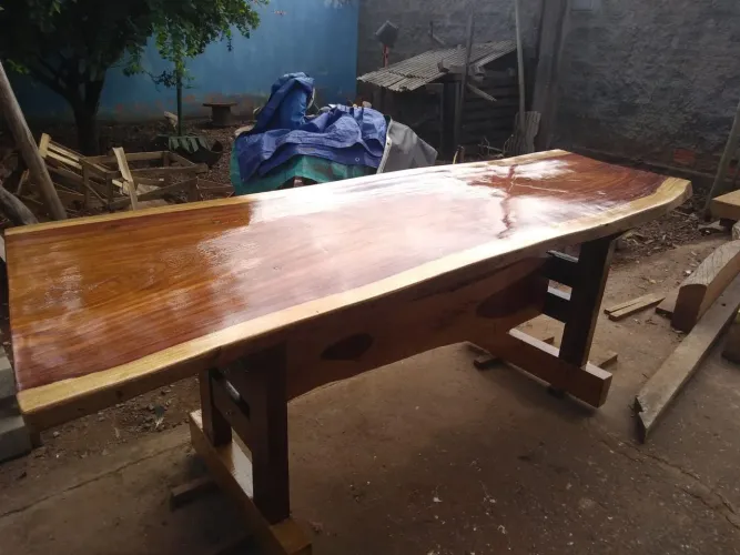 Mesa rústica