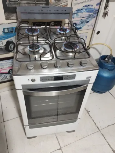 Fogão 4 bocas Brastemp acendimento automático
