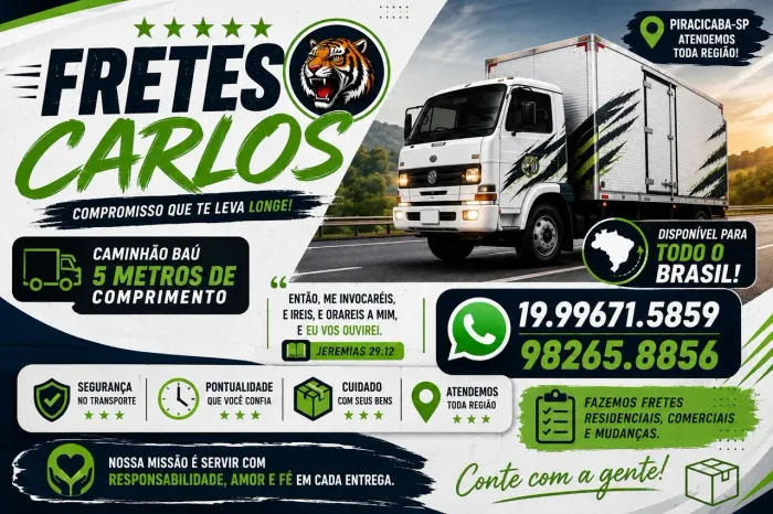 Fretes e mudanças
