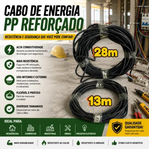 Cabo de energia PP REFORÇADO