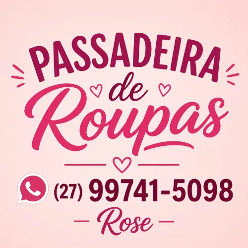Passadeira de roupa diária