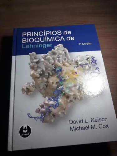 Livro físico Princípios de Bioquímica Lehninger praticamente novo 