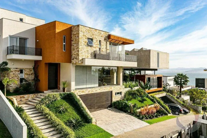 Casa em Condomínio para Venda em Florianópolis, Cacupé, 5 dormitórios, 3 suítes, 7 banheir
