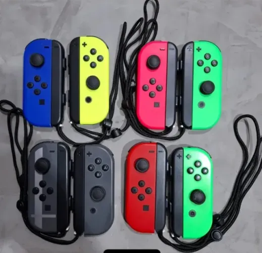 Joycon Par - Cores - Original c/ straps e garantia!