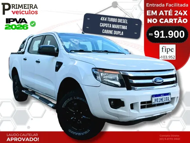 Ford Ranger XLS 3.2 20V 4X4 CD Diesel Mec. 2015