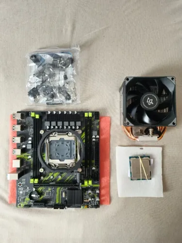 Kit Xeon X99-PR9 + 2667v4 + Cooler Snowman MX96-V3 SE