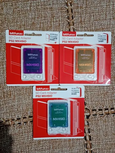Adaptador de Cartão SD PS2 MX4SIO. TENHO EM 3 CORES. 25 REAIS CADA UM