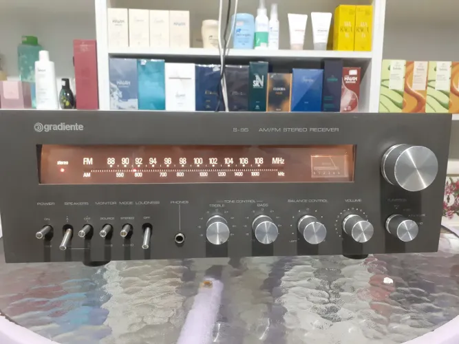 Receiver gradiente S-95 lindo em bom estado veja o video e leia a descrição!