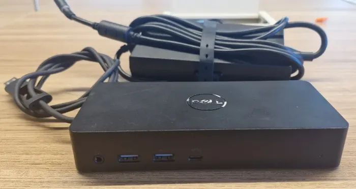 Dock Station Universal Dell D6000 Preto C/ Fonte original