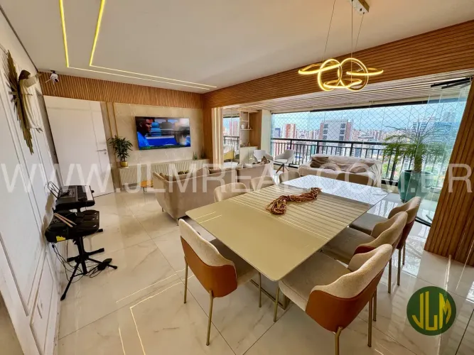 VENDO APARTAMENTO NASCENTE, COM 120m², 3 SUÍTES, 3 VAGAS, NO BAIRRO ALDEOTA