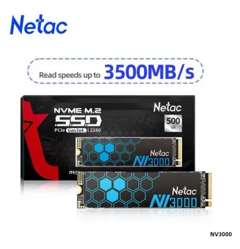 SSD NVME Netac NV3000 500GB 3500MB/S