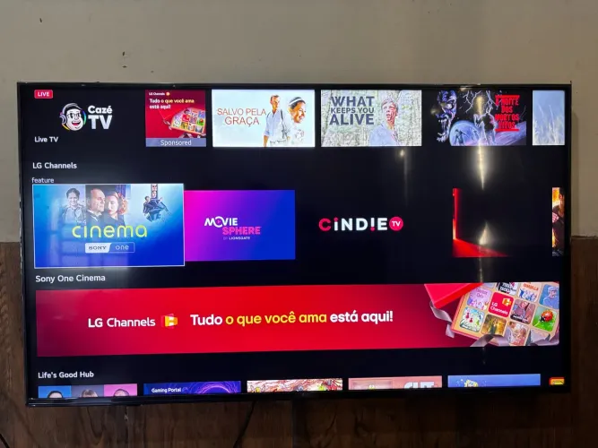 Smartv LG 4K 50P muito nova