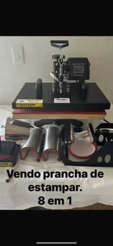 Máquina de estampar 8x1