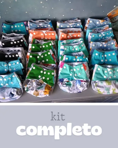 Kit de Fraldas Ecológicas Happy Flute - Economia, Conforto e Consciência Ambiental