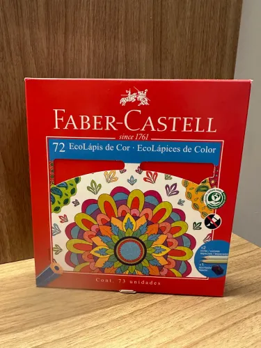 Lápis de cor Faber Castell 72 Cores