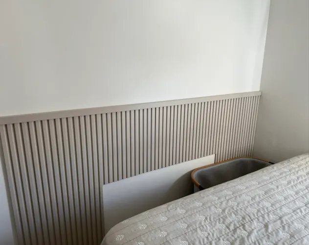 Cabeceira ripada casal/queen