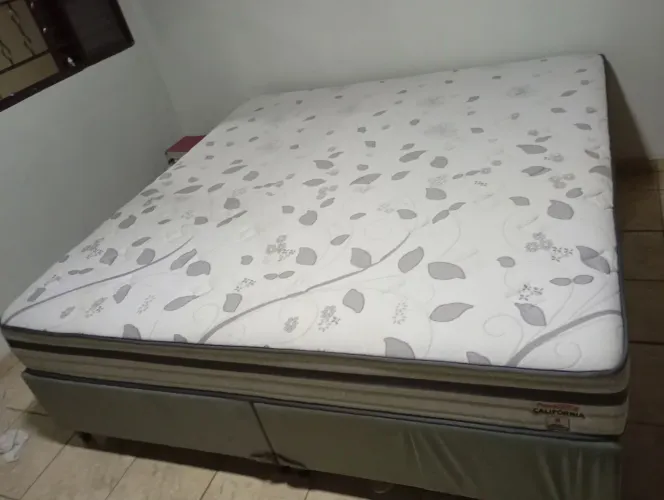 Cama Box Super King linha hotelaria