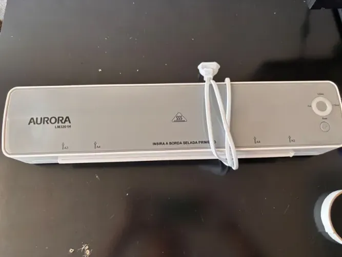 Plastificadora Laminadora 220v Lm3201h-2 Aurora A3 Bopp Foil