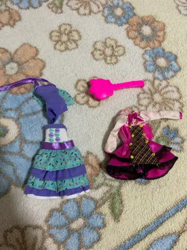 Vestido da Draculaura - Schools out + Roupa custom (Monster High)