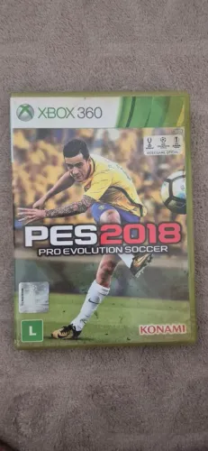 ? PES 2018 Xbox 360 Original - Mídia Física - Versão BR Completa