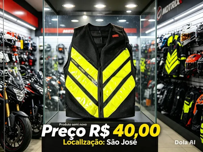 Colete motoboy