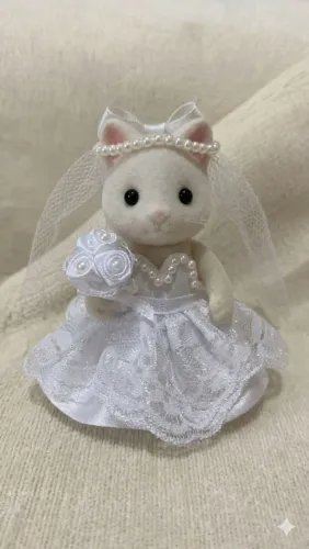 Noiva Cetim Sylvanian Families