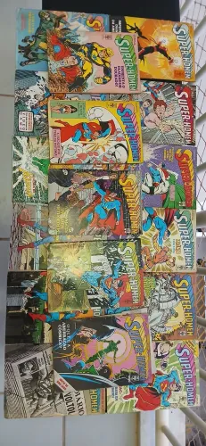 Gibis Super-Homem Abril Lote 17 Edições Antigas 1989-1991