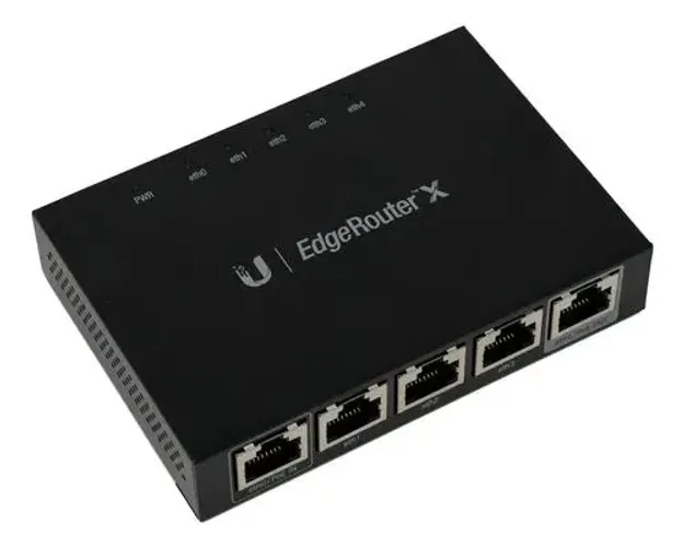 Roteador Edge Router X estado de novo