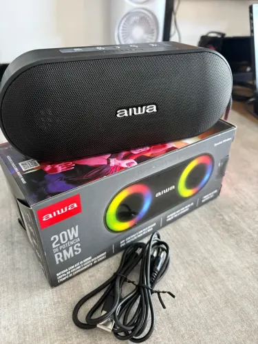 Caixa de Som Bluetooth AIWA SP-01 20W Portátil