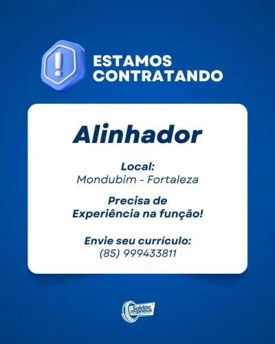 Vaga para alinhador