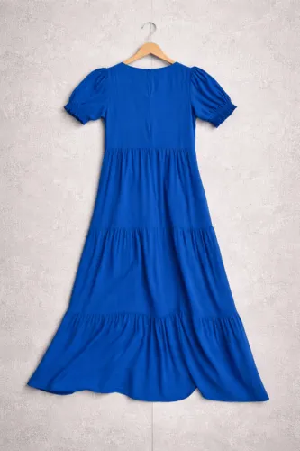 Vestido Bluesteel tamanho M, usado pouquíssimas vezes, em excelente estado.