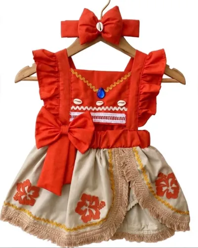 Vestido temático Moana