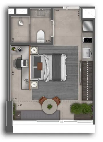 Studio em Perdizes São Paulo SP