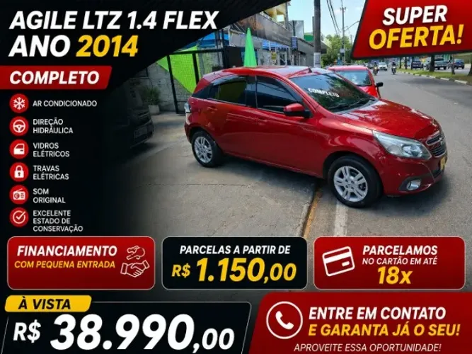 Chevrolet Agile LTZ 1.4 MPFI 8V Flexpower 5P 2014