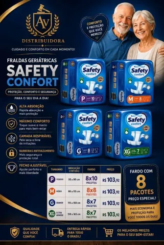? FRALDAS GERIÁTRICAS SAFETY CONFORT ?