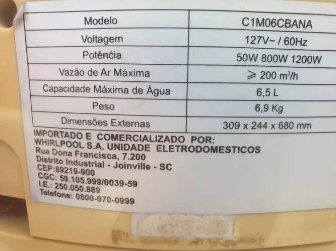 Climatizador consul
