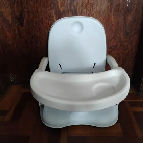 Cadeira de alimentação para Bebê Multikids até 15kg elevatória Azul